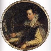 Lavinia Fontana Self portrait oil painting artist